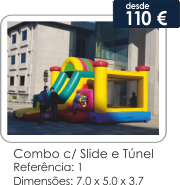 Combo c/ Slide e Tunel