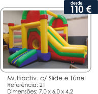Multiactividades Slide e Tunel